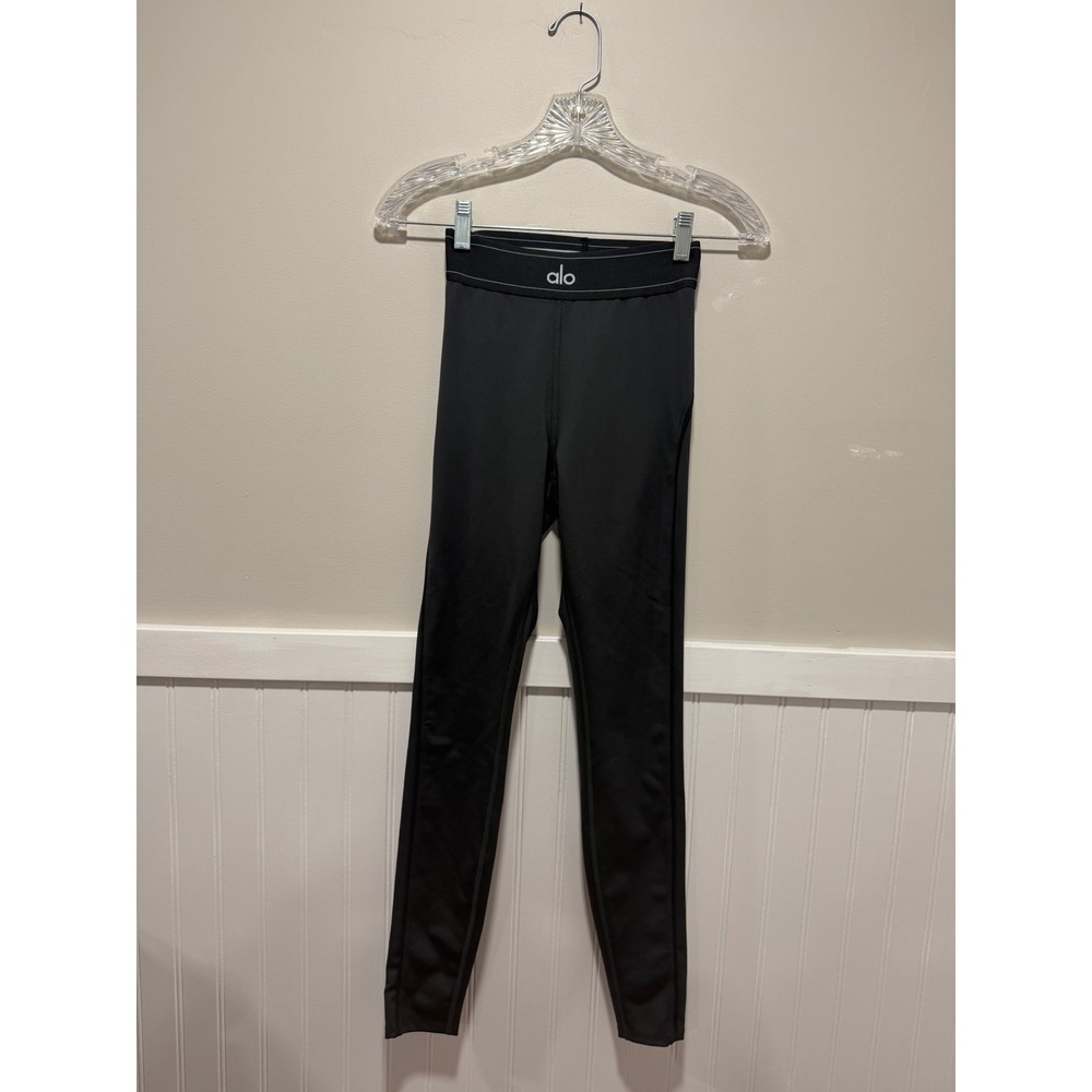 Alo Airlift High Waist Suit Up Leggings Black Activewear Women Size XS